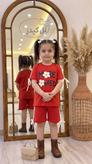 ست خونگیدخترانه بند دار